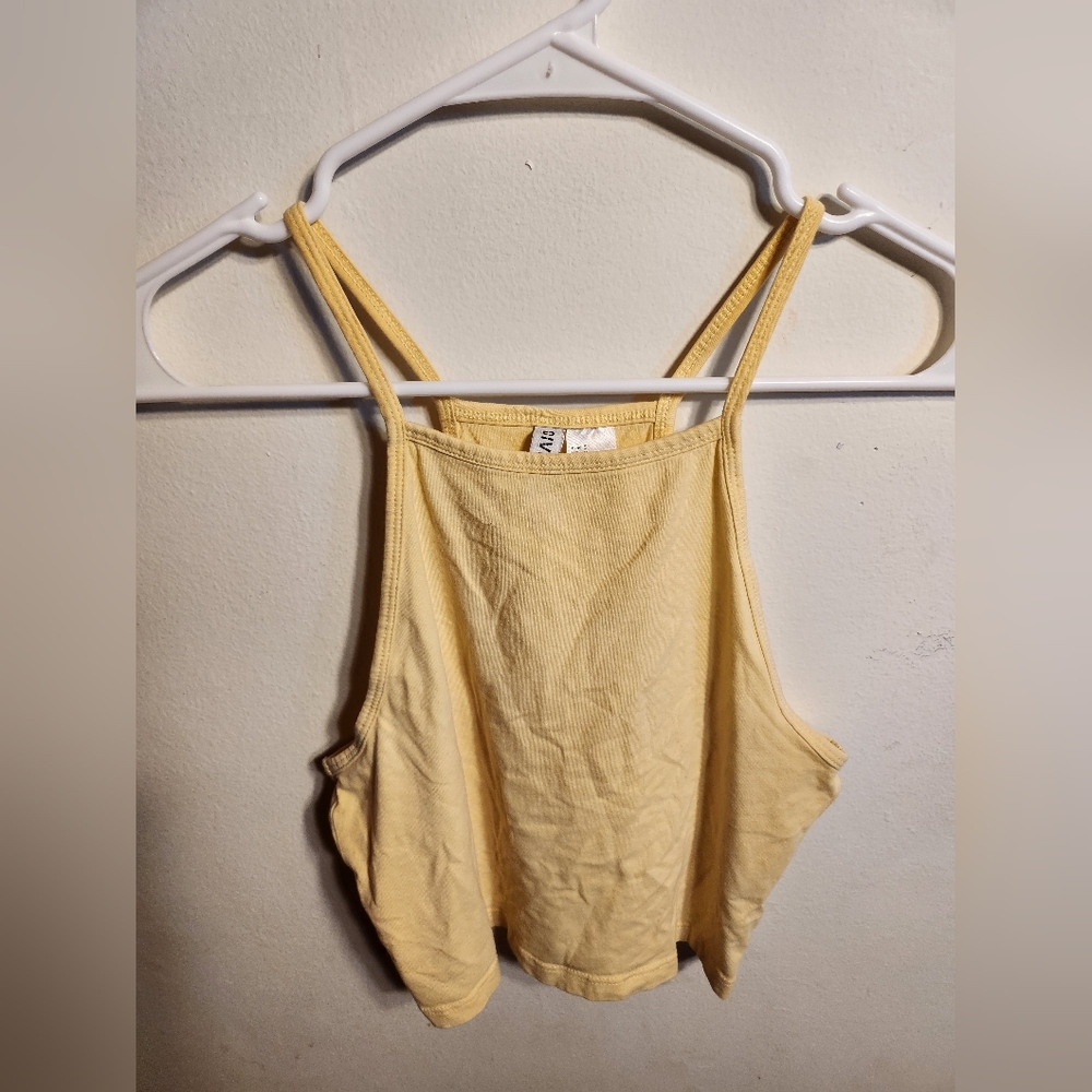 Yellow tank top
